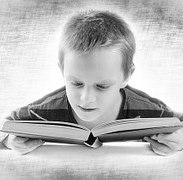 boy reading